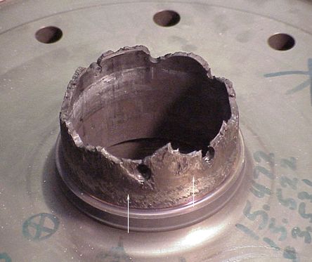 Turbine Disk Fracture Surface